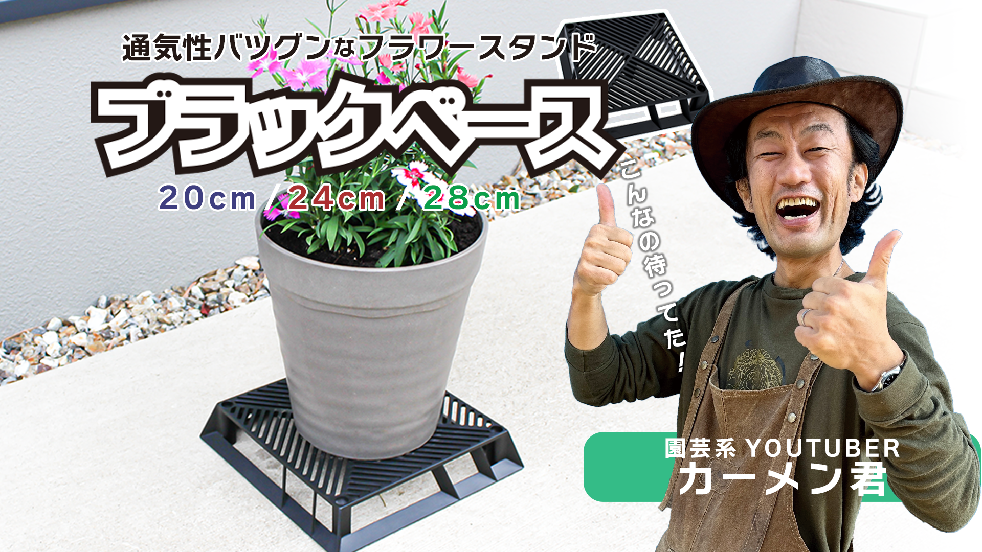 カーメン君コラボアイテム】ブラックベース | 第一ビニール株式会社